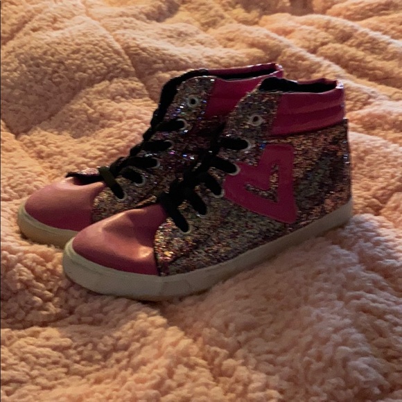 sparkly sneakers - Picture 2 of 3